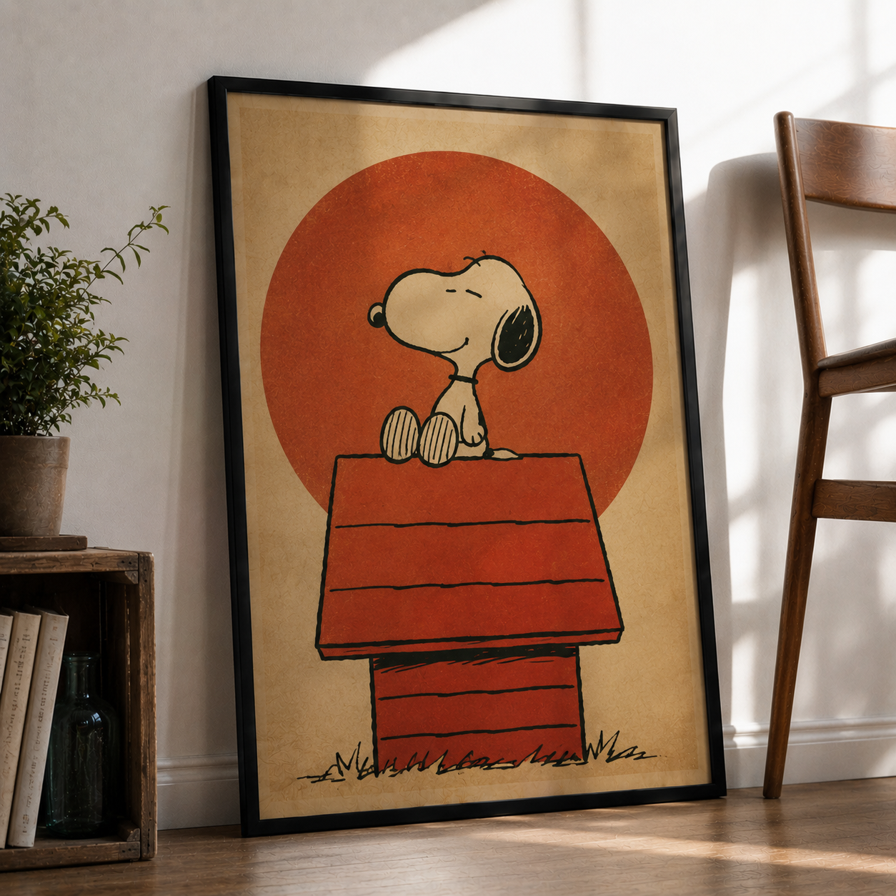 Snoopy Poster Vintage