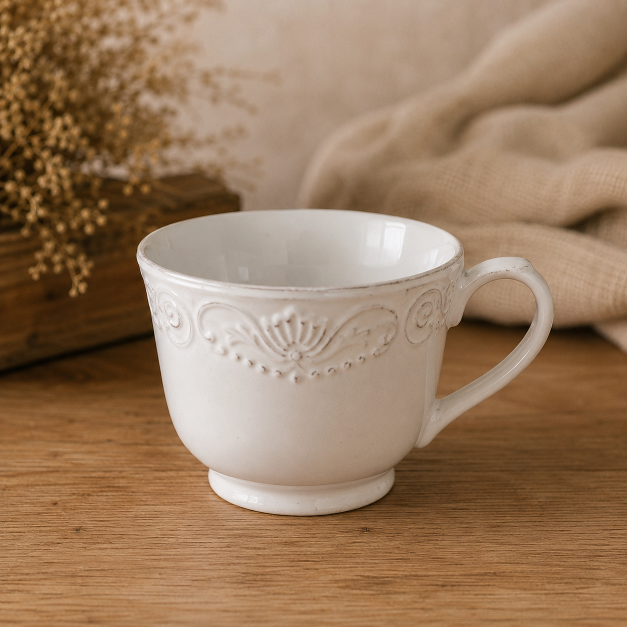 Tasse Vintage Blanche