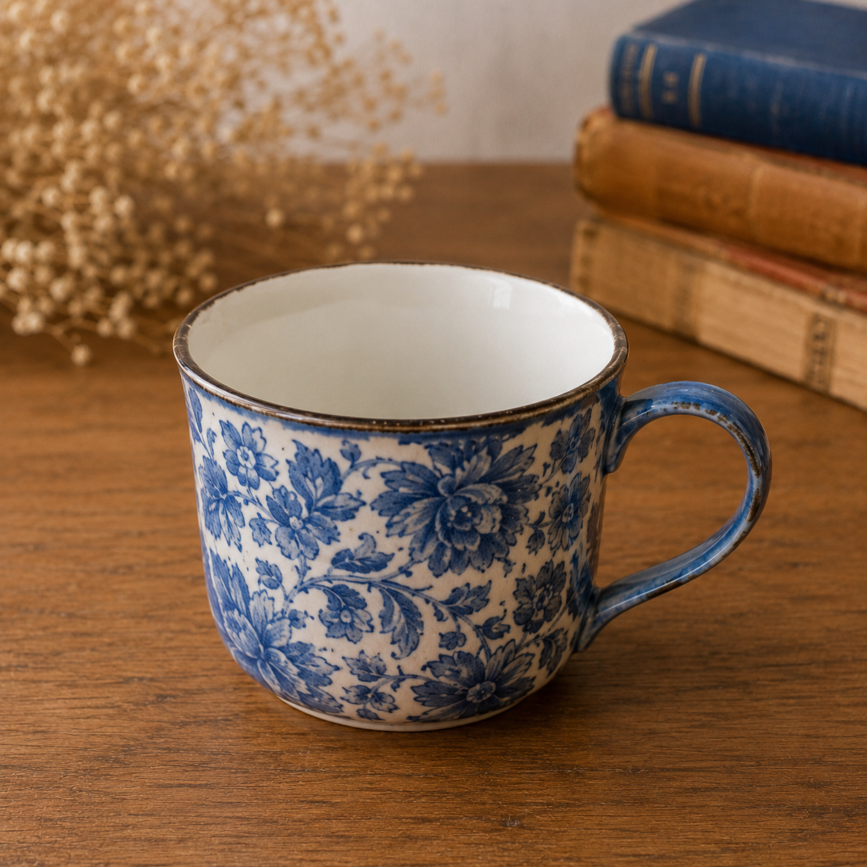 Tasse Vintage Bleu