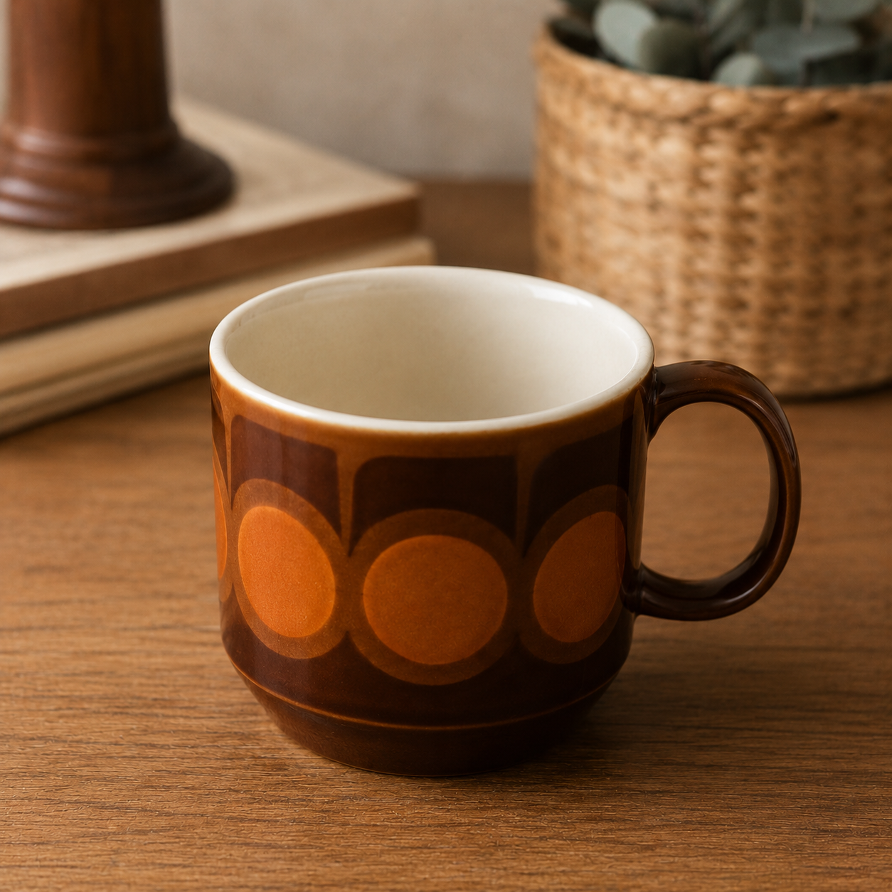 Tasse Vintage Brune