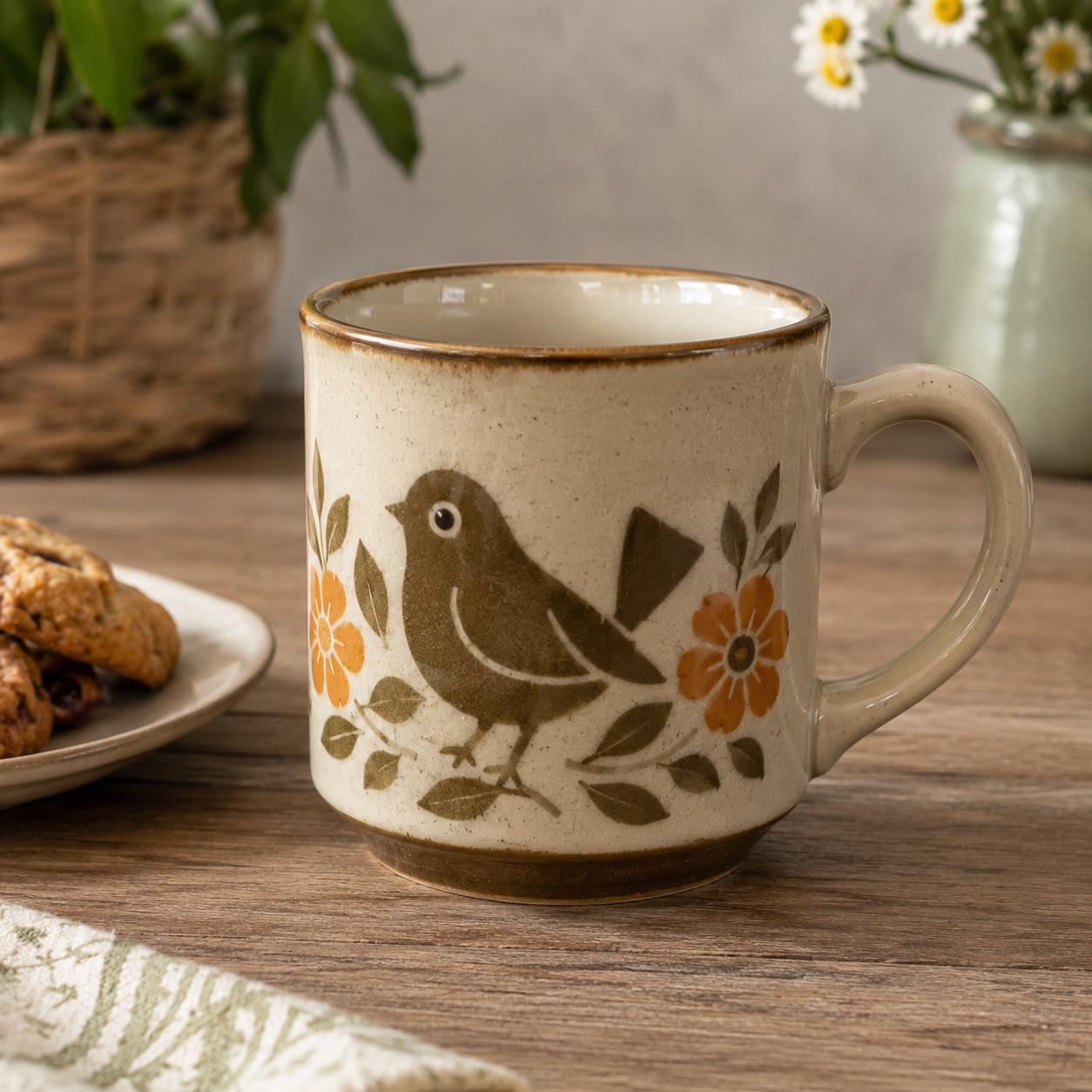 Tasse Vintage Oiseau