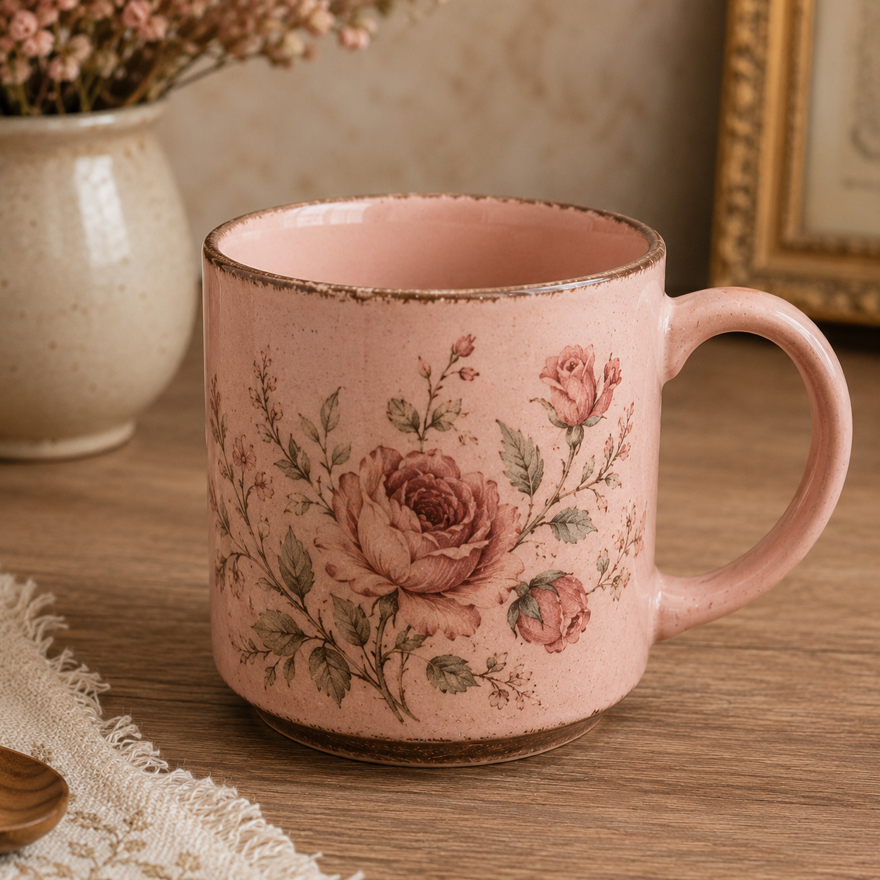 Tasse Vintage Rose