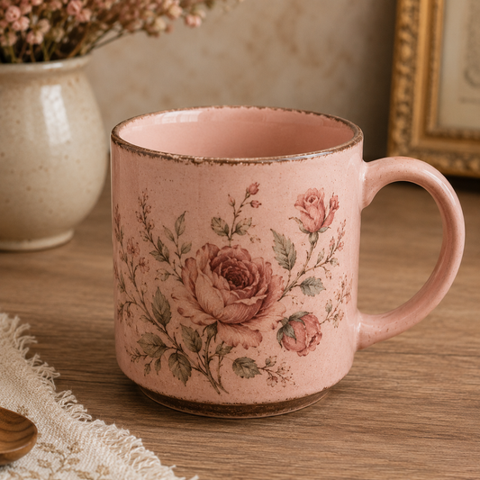 Tasse Vintage Rose