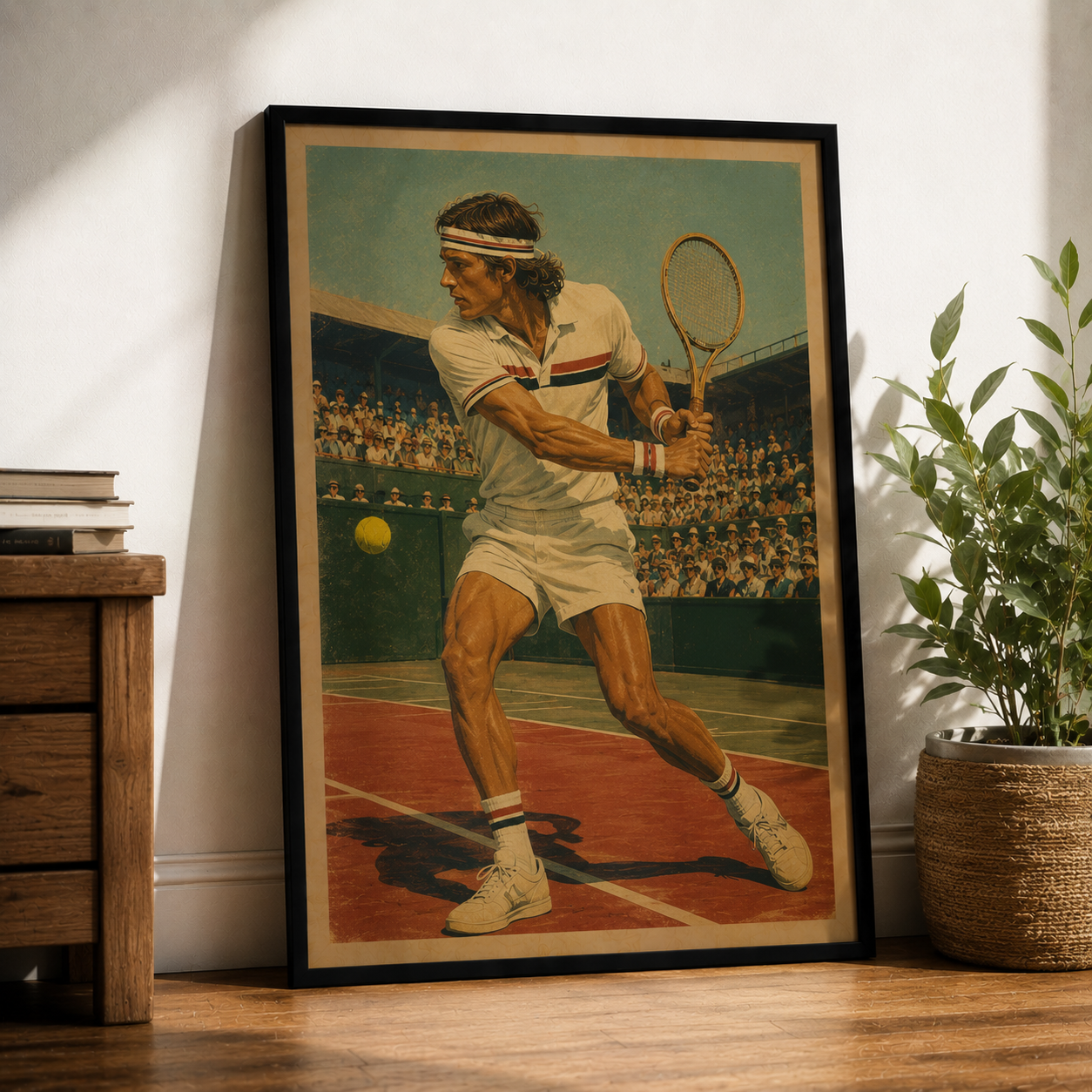Tennis Poster Vintage