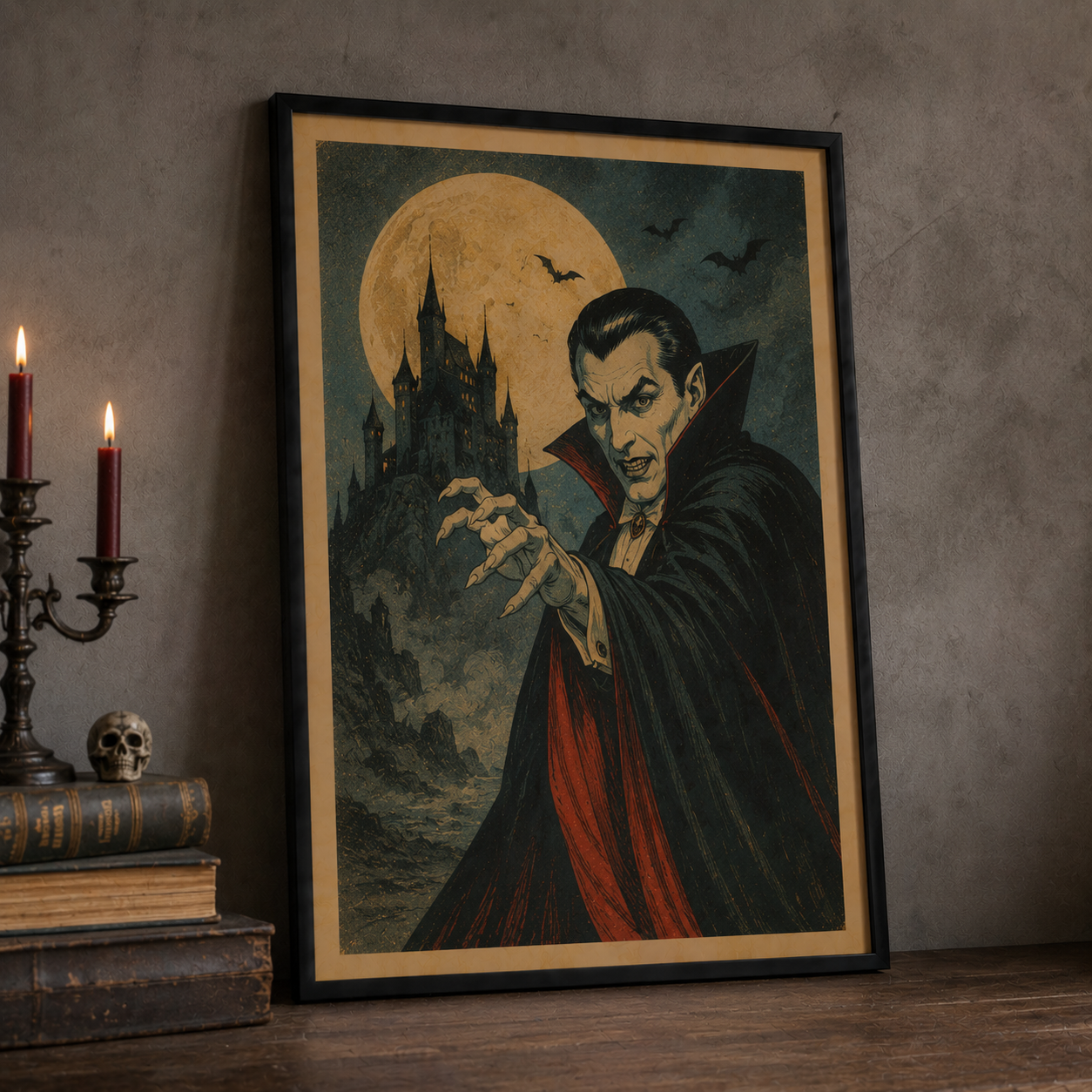 Vampire Poster Vintage