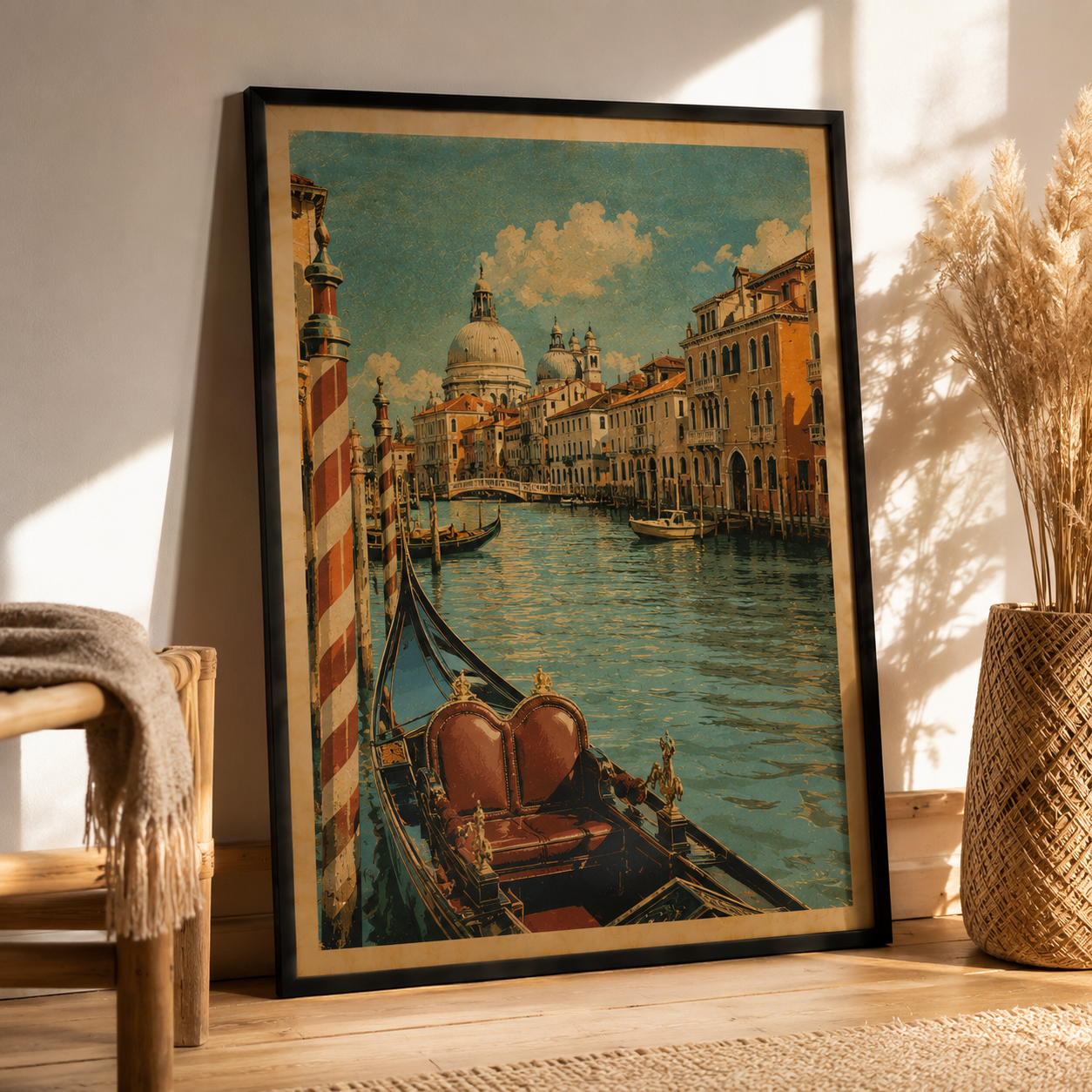 Venice Poster Vintage