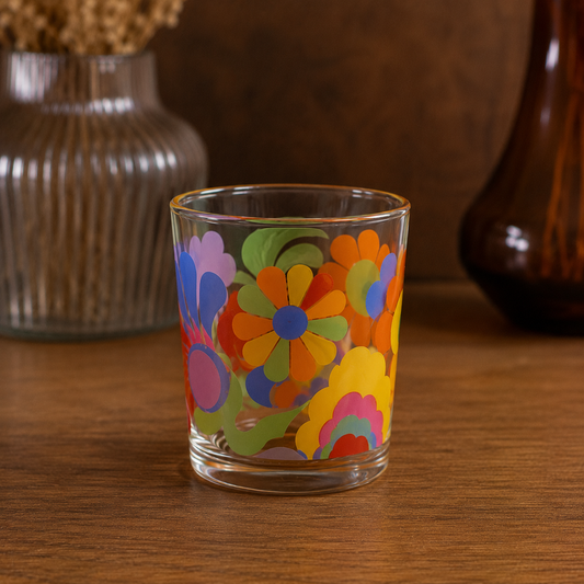 Verre Vintage Coloré
