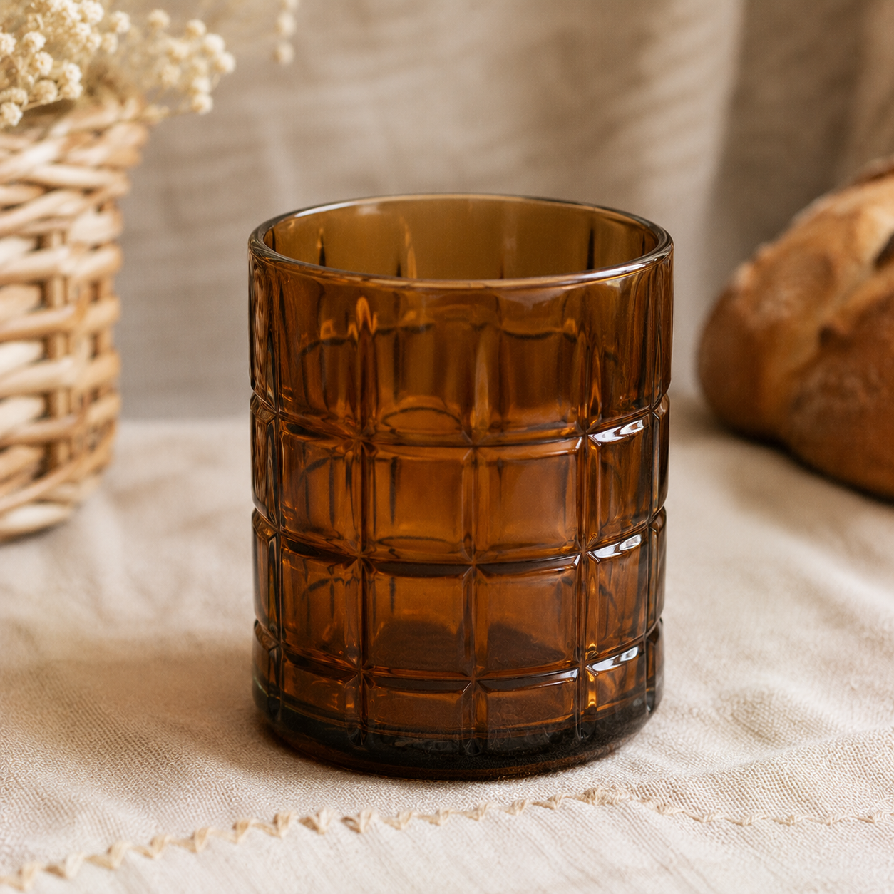 Verre Vintage Marron