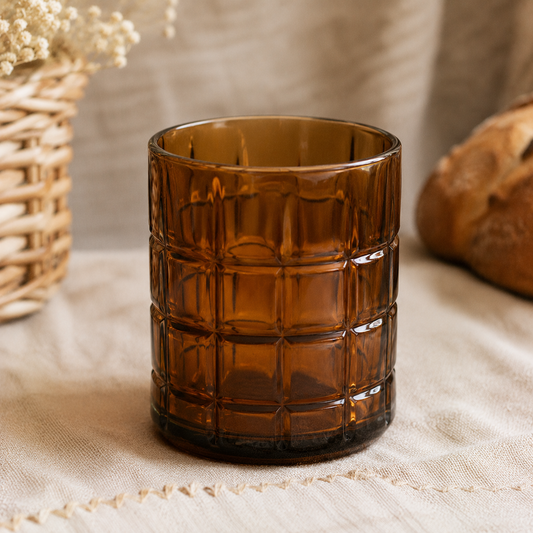 Verre Vintage Marron