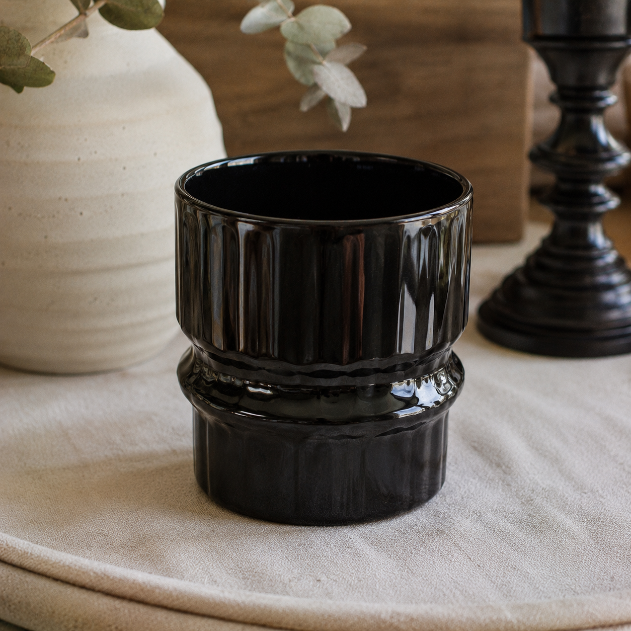 Verre Vintage Noir