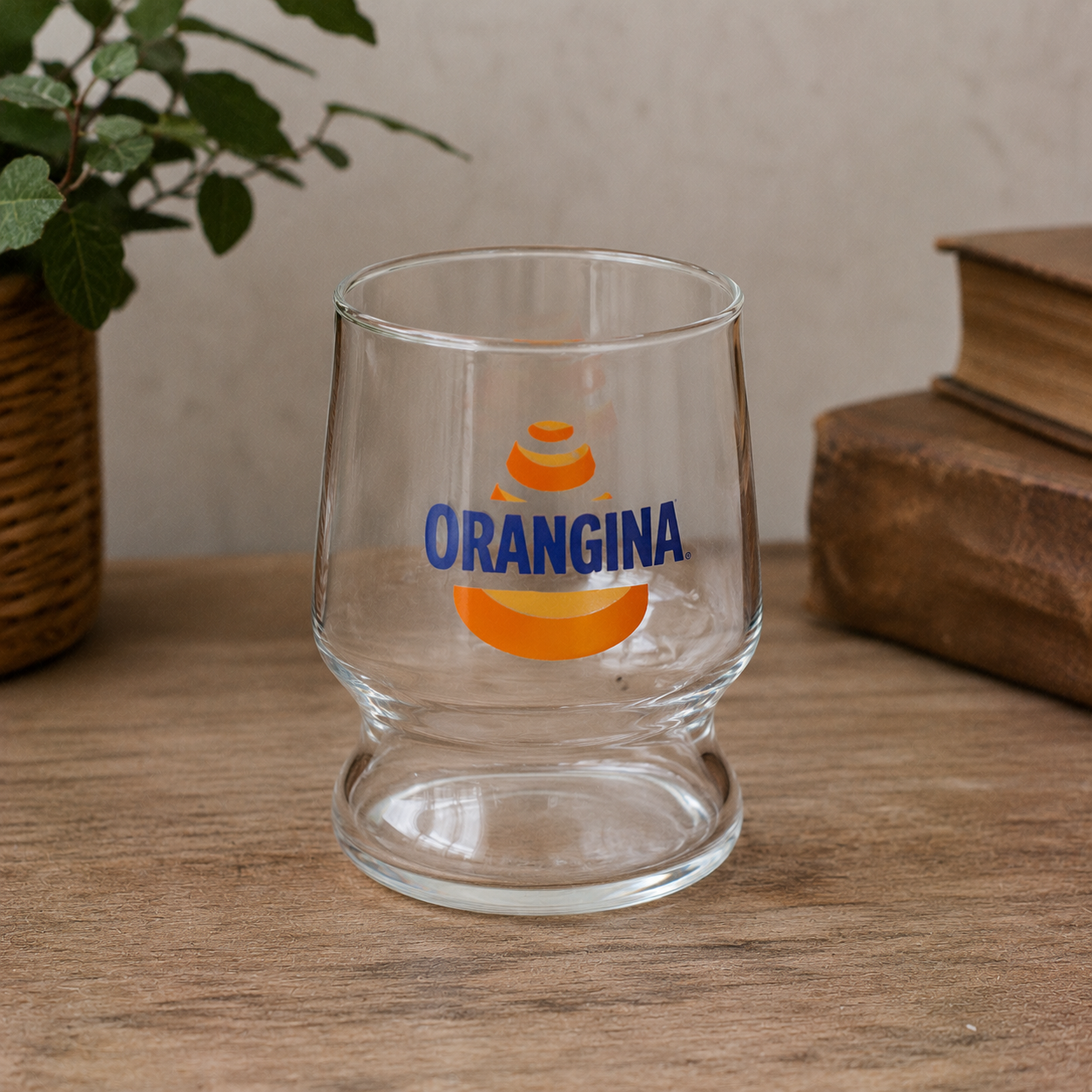 Verre Vintage Orangina