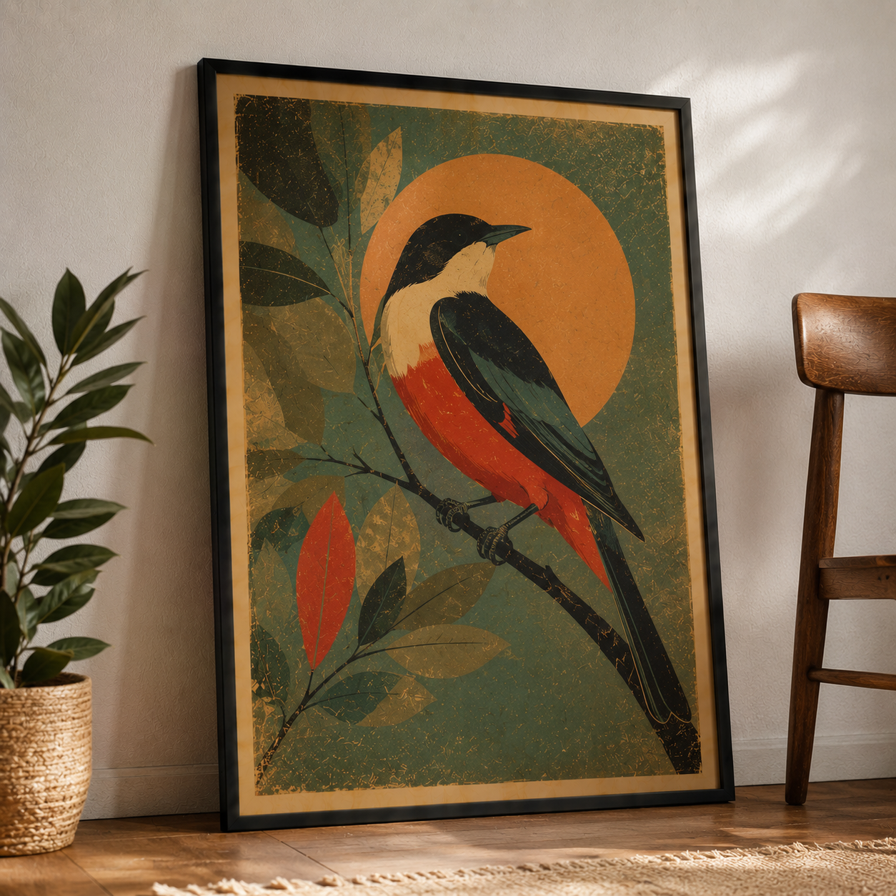 Vogel Poster Vintage