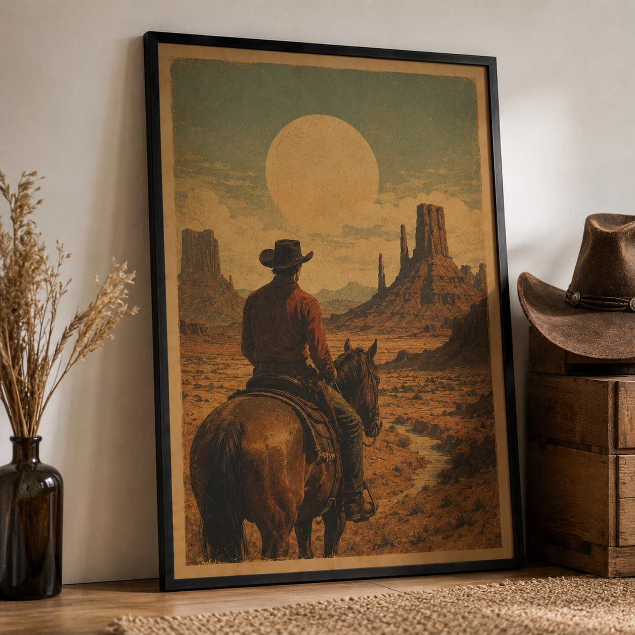 Western Poster Vintage
