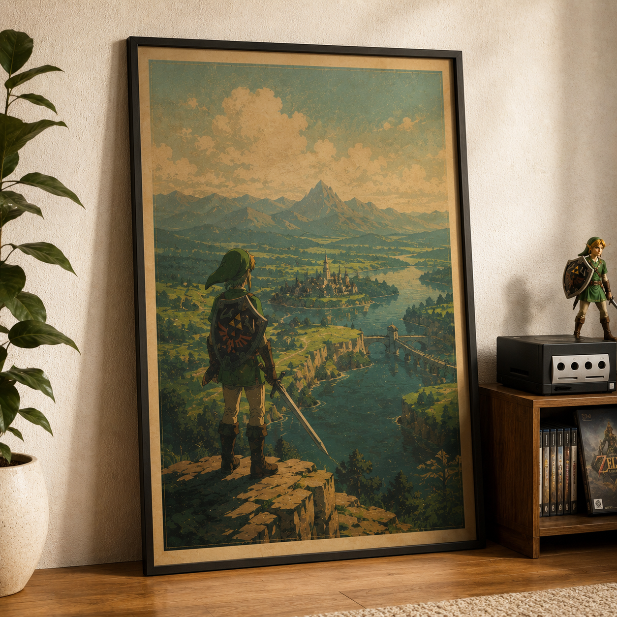 Zelda Poster Vintage